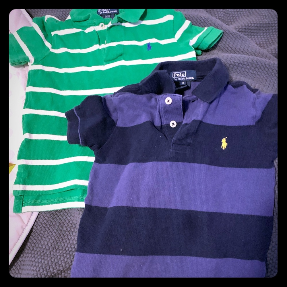 COPY - Ralph Lauren 3 t and 4t tops